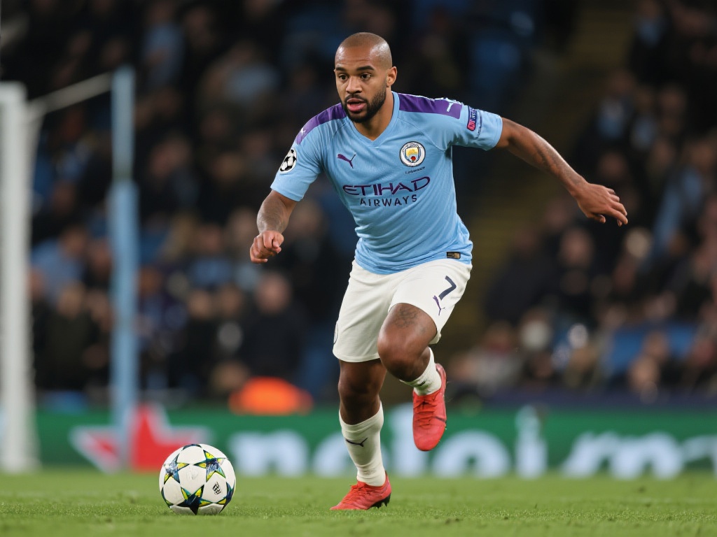 曼城传奇费尔南迪尼奥40岁生日纪念