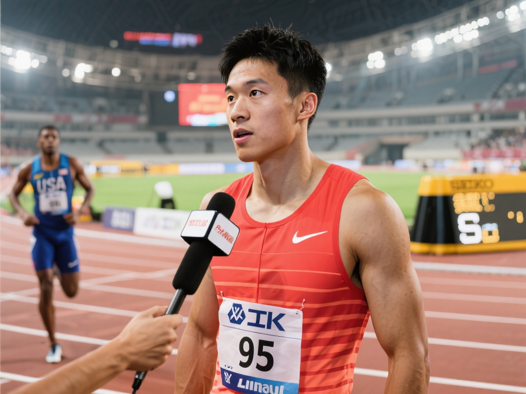 辛比尼百米飞人夺冠 谢震业无缘前列